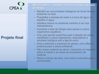 Meio socioeconômicoPopulaçãoQualidade de vidaTrabalho e rendaOrganização socialSaúdeEstrutura UrbanaSaneamento e drenagemUso e ocupação do SoloAtividades produtivasA pesca em São SebastiãoLazer e turismoLevantamento comunitárioPatrimônio histórico, cultural e arqueológicoComunidades indígenas, quilombos e populações tradicionais