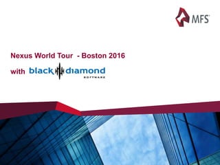 Nexus World Tour - Boston 2016
with
1
 