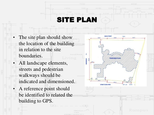 architectural working drawings part 1 drawings site