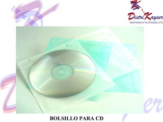 BOLSILLO PARA CD
 