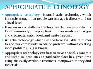 Using Technology Appropriately CDT04103 - LECTURE 1 APPROPRIATE TECHNOLOGY.pdf