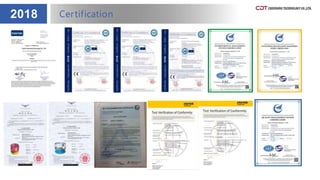 2018 Certification
 