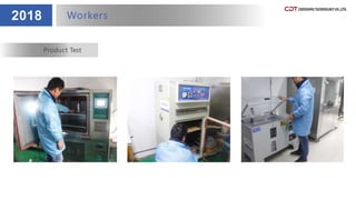 2018
Product Test
Workers
 