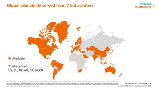 Enabling Continous Delivery in the Siemens Healthineers Digital ...