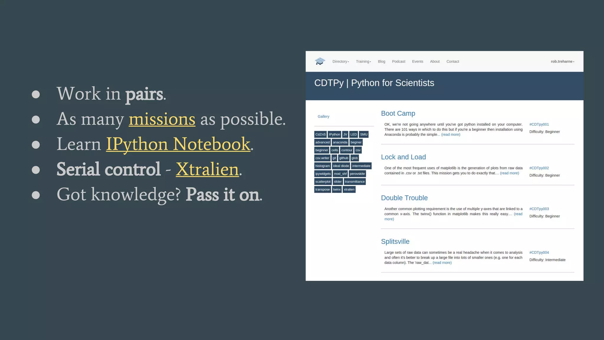 CDTPy | Python for Scientists | PDF