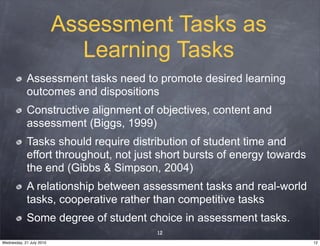 Transforming Higher education through Learning-oriented Assessment | PDF
