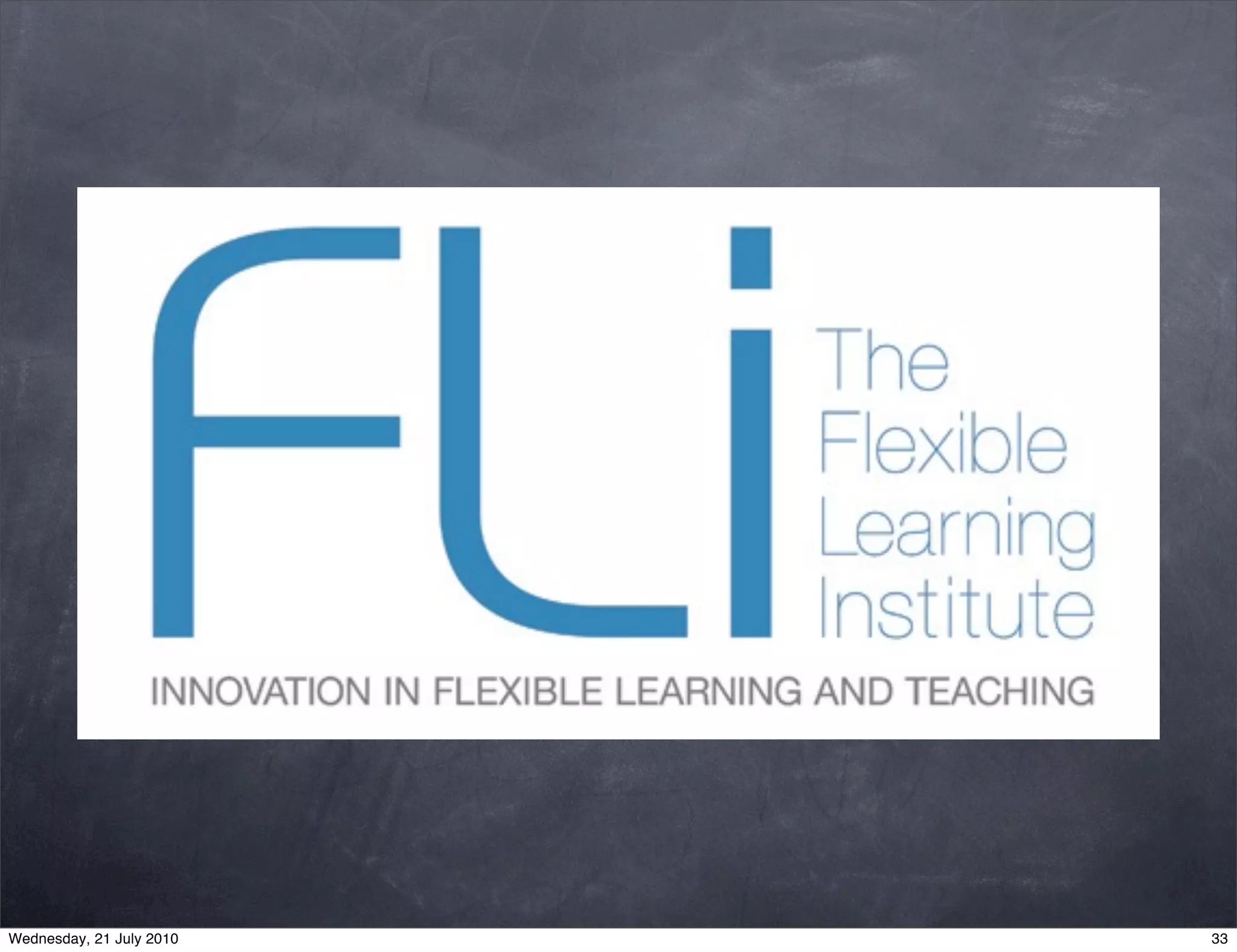 Wednesday, 21 July 2010   33
 