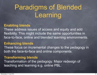 Blended Learning: The Future of Higher Education | PDF