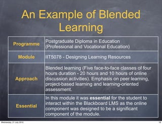 Blended Learning: The Future of Higher Education | PDF