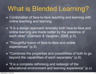 Blended Learning: The Future of Higher Education | PDF