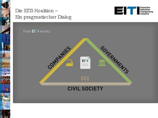 Die EITI-Koalition –  Ein pragmatischer Dialog 