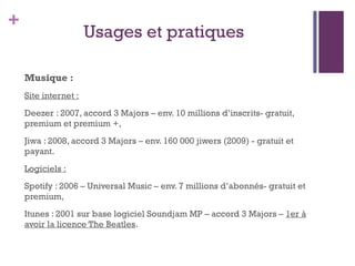 Problématique En quoi sommes-nous dépendant de la culture numérique? Quel en est son impact financier et juridique? 