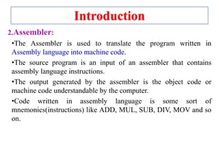 Introduction to compiler design and phases of compiler | PPT