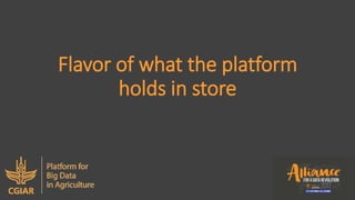 Community of practice on socio-economic data