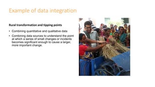 Community of practice on socio-economic data