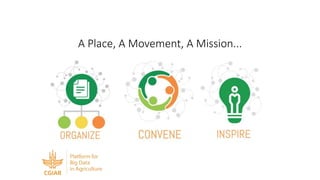 Community of practice on socio-economic data