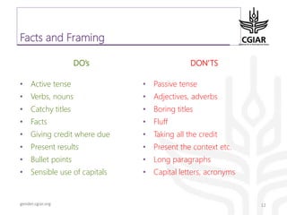 Communicating with non-scientific audiences