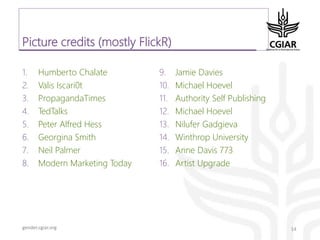 Communicating with non-scientific audiences