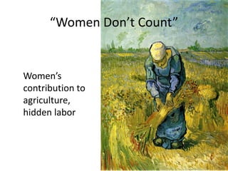 Presenting gender research to a scientific audience