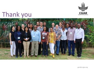 Gender and breeding postdoctoral fellow initiative