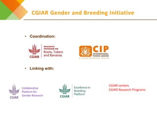 The gender and breeding initiative