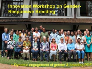 The gender and breeding initiative