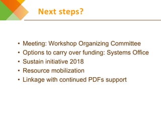 The gender and breeding initiative