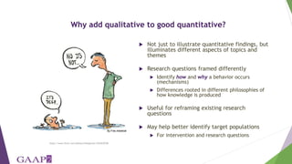 Women's empowerment in agriculture index (WEAI): incorporating gender and mixed methods into nutrition research