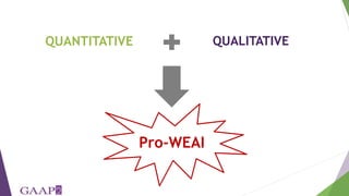 Women's empowerment in agriculture index (WEAI): incorporating gender and mixed methods into nutrition research