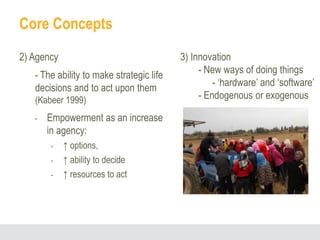 GENNOVATE: Enabling gender equality in agricultural and environmental innovation