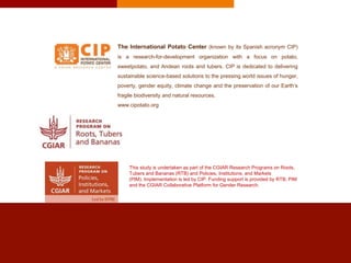 Integrating gender into Kenya’s evolving seed policies