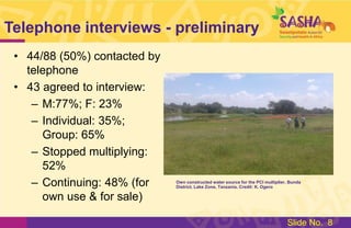 Study: Gender & the Moral Economy of Sweetpotato Vines in Lake Zone, Tanzania