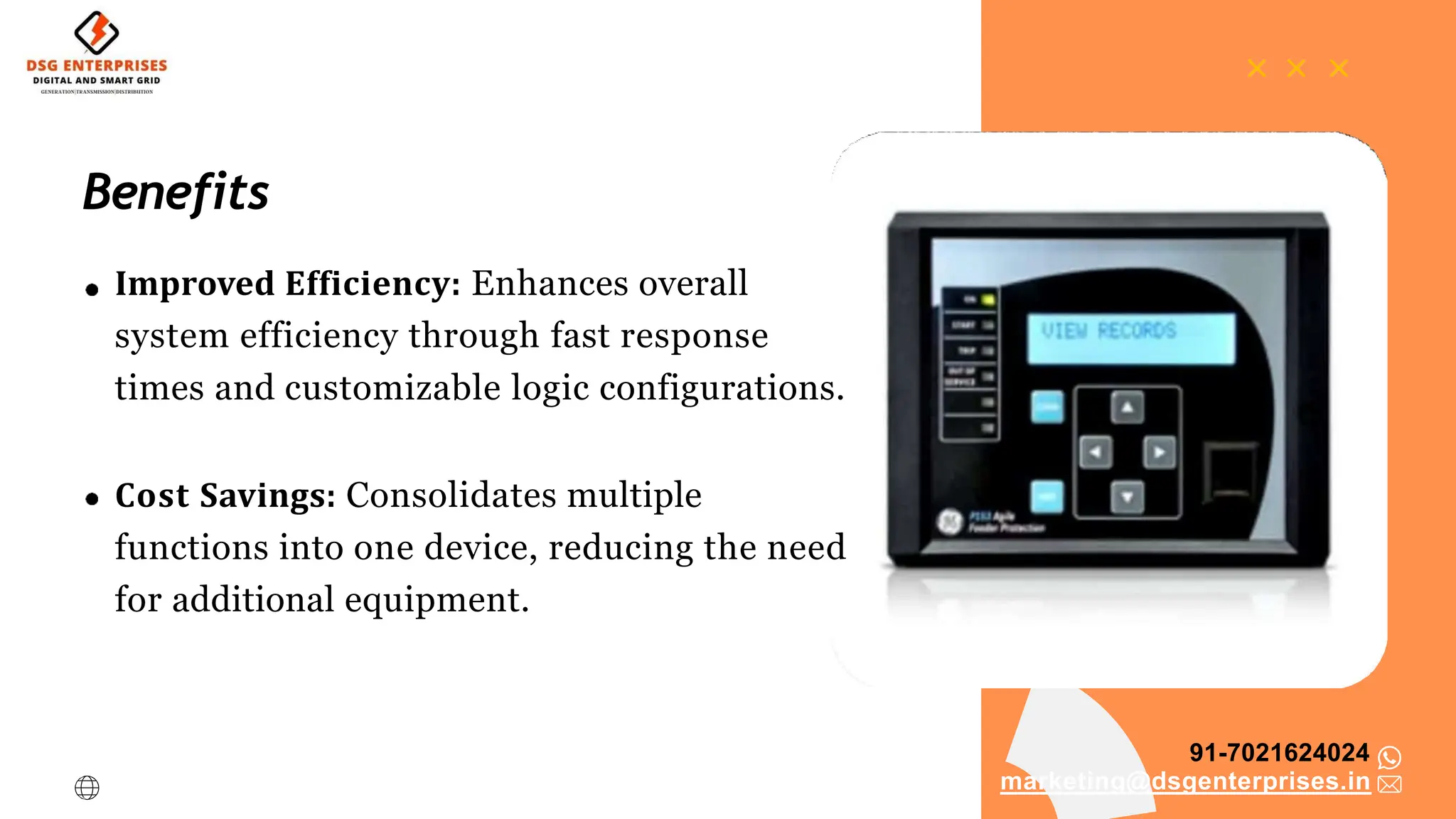 Key Features and Benefits of the P50 Agile P153 Relay PPT
