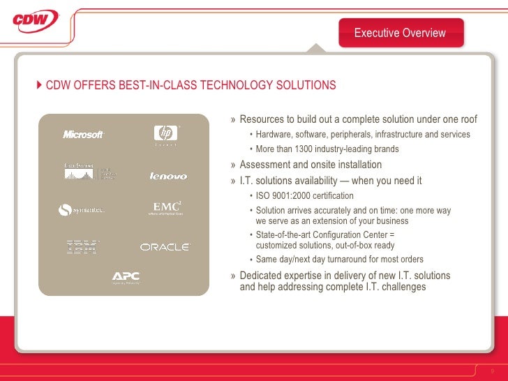 CDW Overview