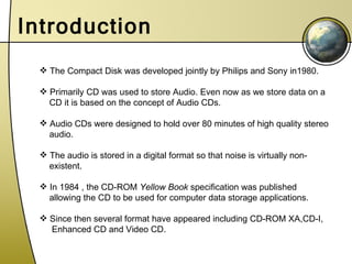 Cd writning technology | PPT