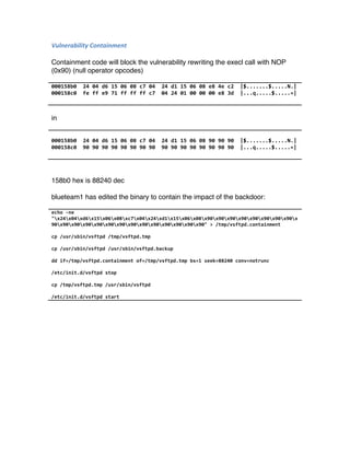 BlueTeam-RedTeam Exercise - Backdoor containment | PDF