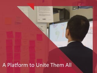 A	
  Placorm	
  to	
  Unite	
  Them	
  All	
  
 