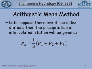 Hence rise up, causing condensation and precipitation