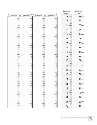 PÁGINAS PARA RECORTAR 3º GRADO
71
 