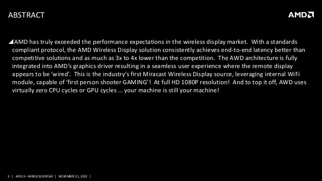 Amd wireless display скачать Amd wireless display скачать