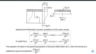 Comprehensive Structural Dynamics: Modeling and Equation of Motion for ...