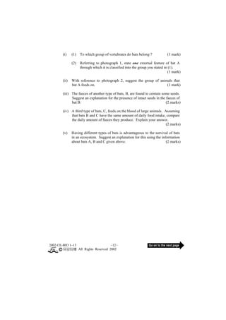 Ce Biology 2002 Paper1(E)