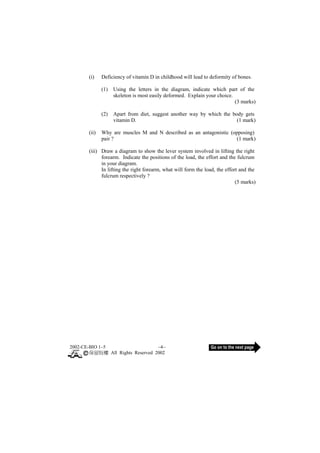 Ce Biology 2002 Paper1(E)