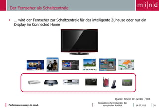Mobile PhonesUm 2013 wird es mehr Internetfähige Handys geben als Computer (Gartner, 2010)2013 um die 3 Milliarden Bezahlvorgänge über mobiles Internet (Gartner, 2010)Ab 2011 werden die ersten LTE fähigen Smartphones eine neue Ära des mobilen Internet einläuten (Internationale Studie von Netzbetreibern, 2010)15.06.2010Perspektiven für Endgeräte: Ein synoptischer Ausblick14Android treibt MassenmarktMarkteintritt iPhoneVoIPEmailWeb 2.0VideoSpracheEmailWebNutzungSpracheSMS20062009                2012Quelle: NGN Europe 2010