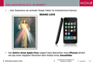 Übersicht15.06.2010Perspektiven für Endgeräte: Ein synoptischer Ausblick17