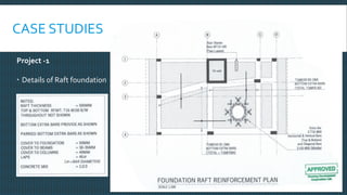 CASE STUDIES
Project -1
 Details of Raft foundation
Sadat Ali Khan, The Maldives National University
 