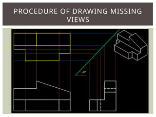 Missing Views Ortho Graphic Projections for civil engineering.pptx