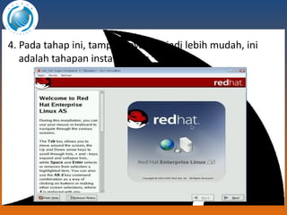 4. Pada tahap ini, tampilannya GUI jadi lebih mudah, ini adalah tahapan install utama 