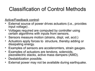 Vibration Control Examples presentation on vibration control applications | PPT