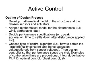 Vibration Control Examples presentation on vibration control applications | PPT